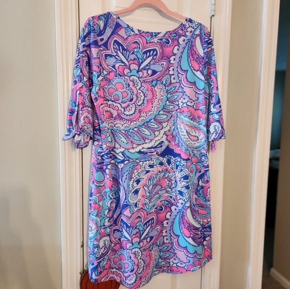 Lilly Pulitzer Preston Tie Sleeve Dress - Picture 2 of 8